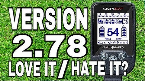 Nokta Makro Simplex Metal Detector Update Version 2.78 on 4th of July Weekend Park Hunting