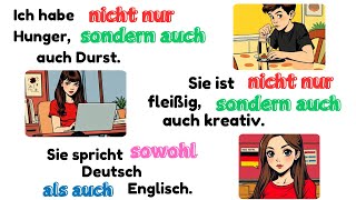 Master German Conjunctions in Fun Ways!| Level A2 -B1 | (Part -1)#deutschlernen #germanforbeginners