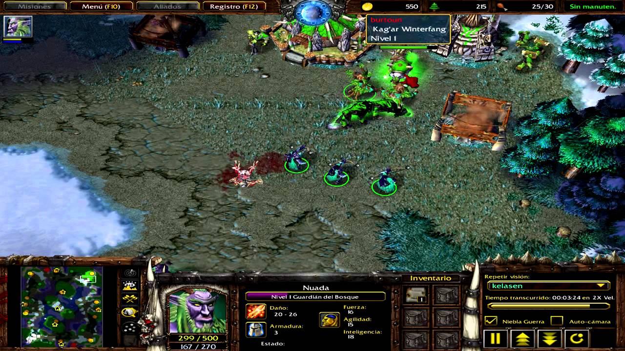 Gameplay comentado Warcraft 3 | Estrategias | Fast Attack "Veni, vidi, vici"