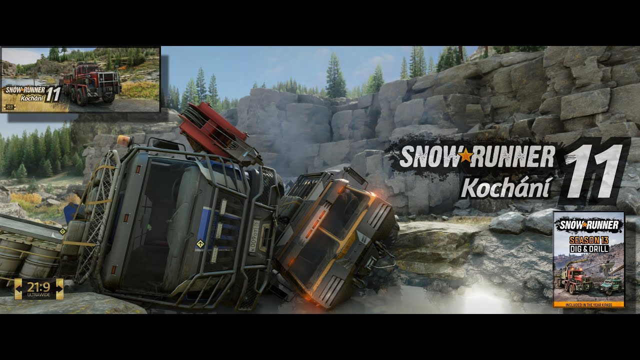 Snowrunner kochání 11 + Reshade filtry