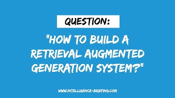 How To Build A Retrieval Augmented Generation (RAG) System? (Guest: Harpreet Sahota)