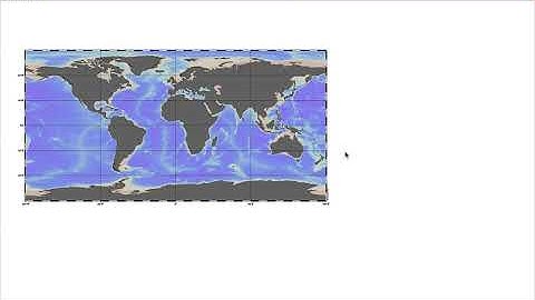 ODV: Ocean Data View (ODV) Load data and Surface Plot