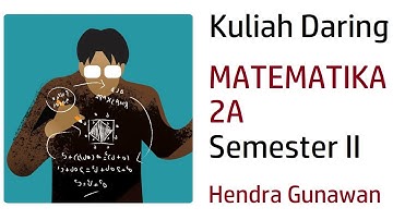 KALKULUS II: Bidang Singgung dan Hampiran, Maksimum dan Minimum Fungsi Dua Peubah