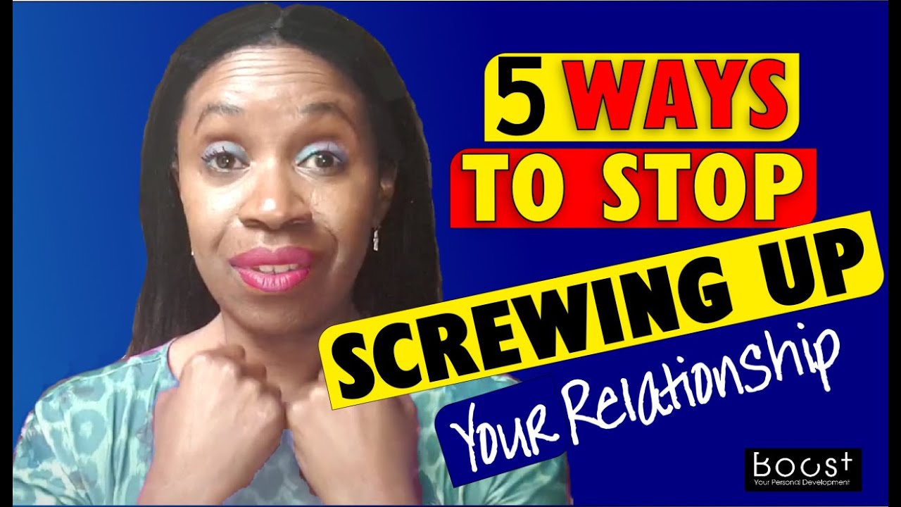 STOP RUINING YOUR RELATIONSHIP | Stop Anxiety Sabotaging Your ...