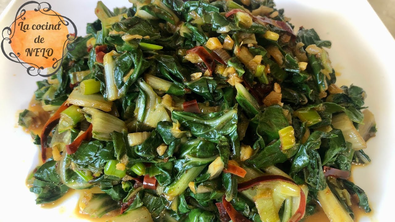 ACELGAS AL AJILLO!🌿😊|Un platillo para acompañar nuestra comida favorita o un buen filete de pescado!