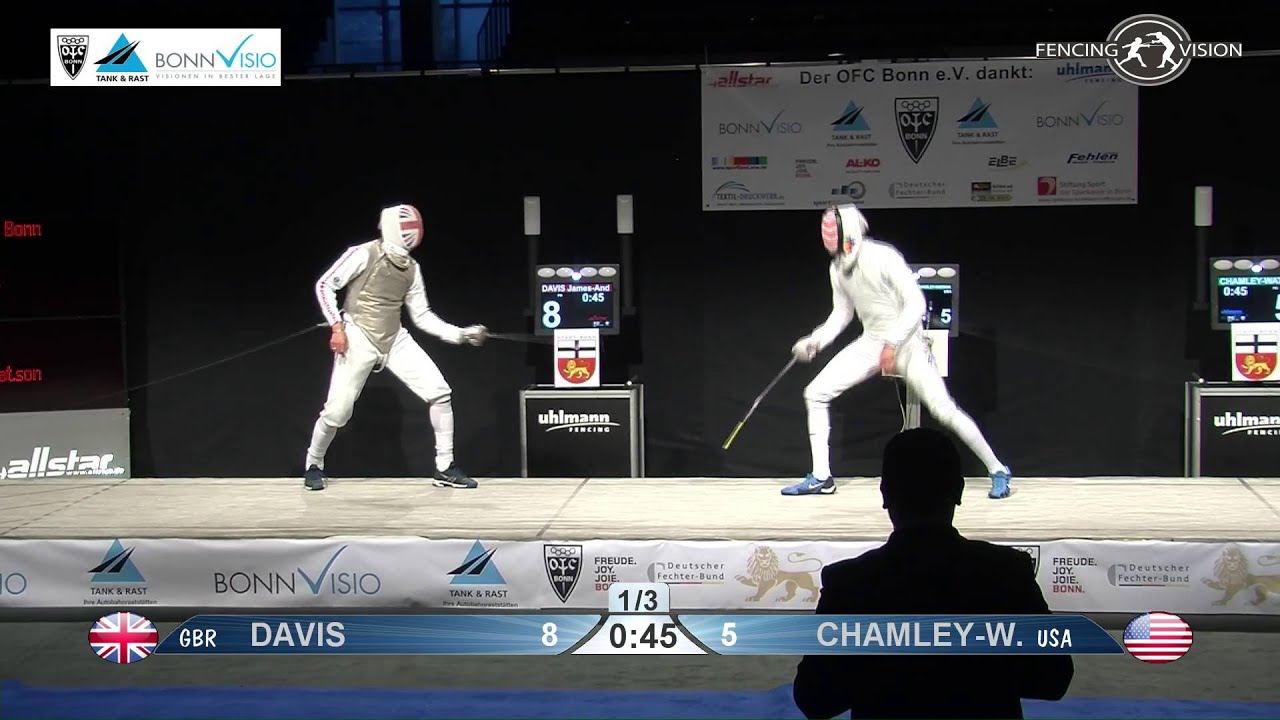 FE M F Individual Bonn WC 2016 Final podium DAVIS GBR vs CHAMLEY WATSON USA