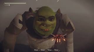 *ENG* Fight Engels as first boss ?  How about Shrek instead ? (NieR: Automata mod,incl. cutscenes)