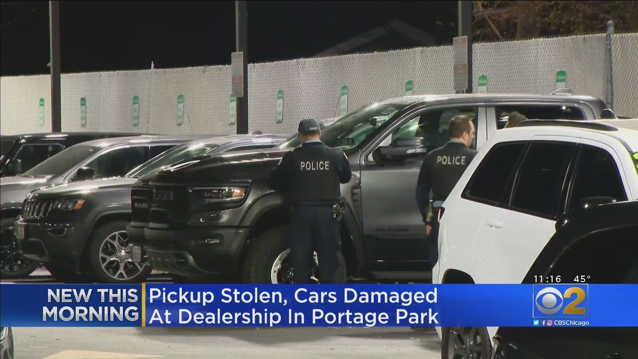 Truck Stolen From Portage Park Car Dealership YouTube