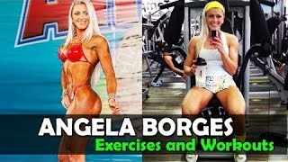 ANGELA BORGES - Fitness Model and Wellness Athlete: Exercises and Workouts @ Brazil