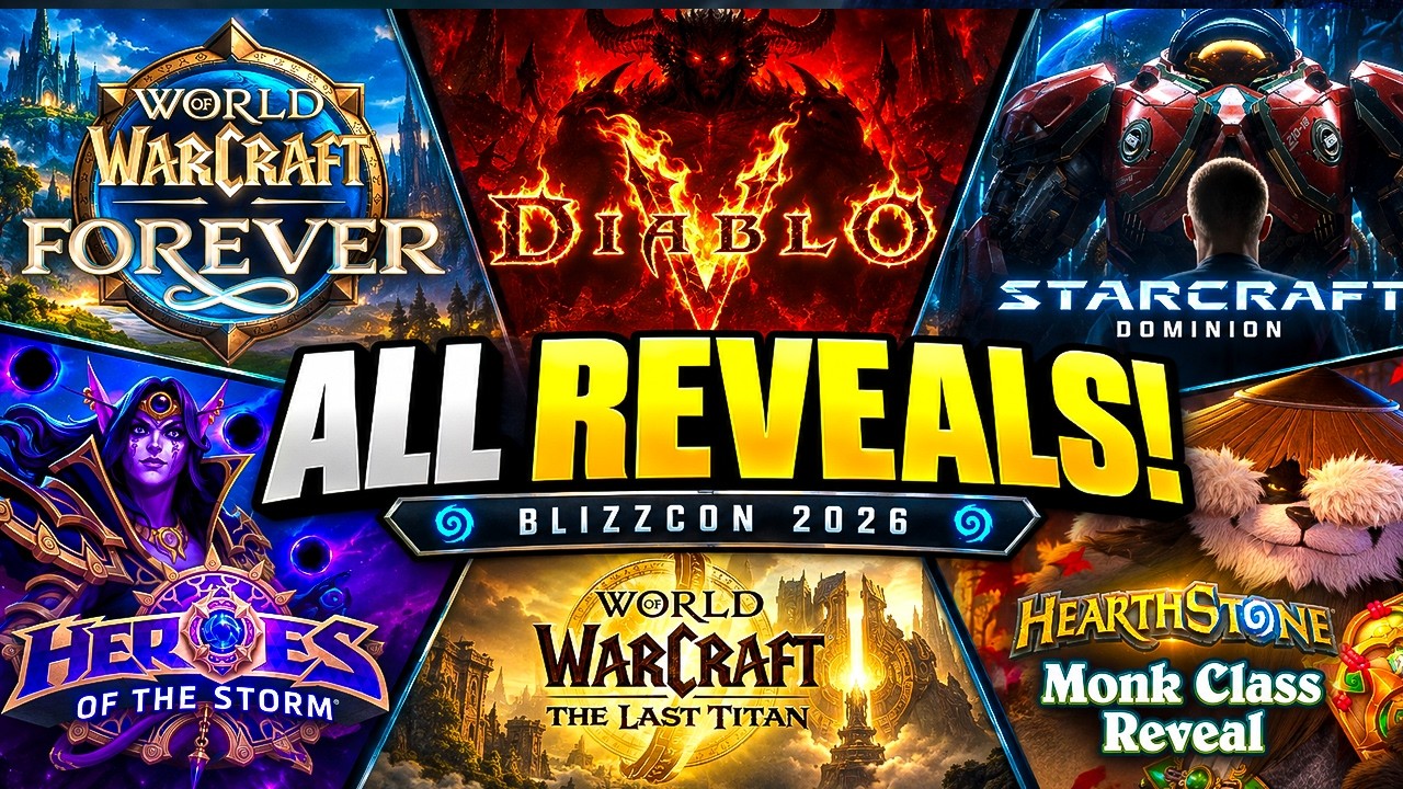 BlizzCon 2026: EVERYTHING Revealed | ALL Trailers & Announcements
