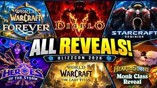 BlizzCon 2026: EVERYTHING Revealed | ALL Trailers & Announcements