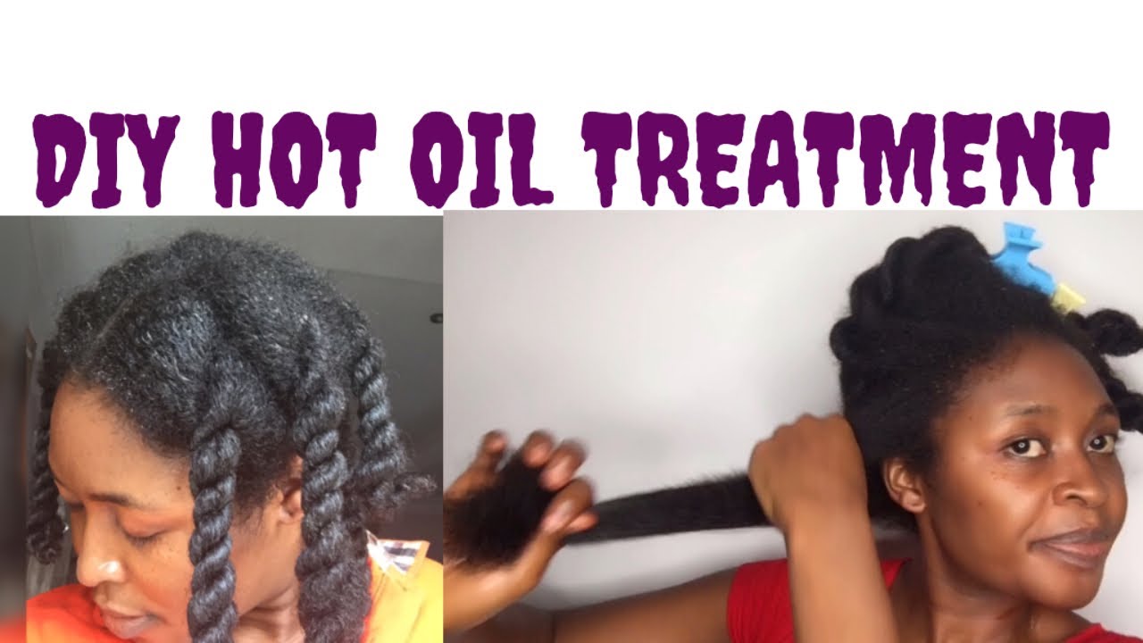 DIY Hot Oil Treatment Strengthens Hair Treats Dry Scalp And More