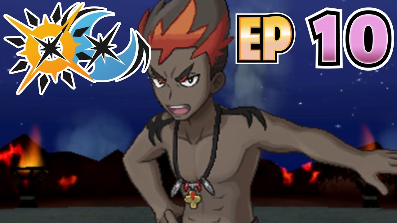Let's Play Pokémon Ultra Sun & Ultra Moon - Part 10 - The Trial of Captain Kiawe!