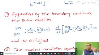EE-564: Lecture-9 (Optimal Control) Functionals Involving Several Independent Functions