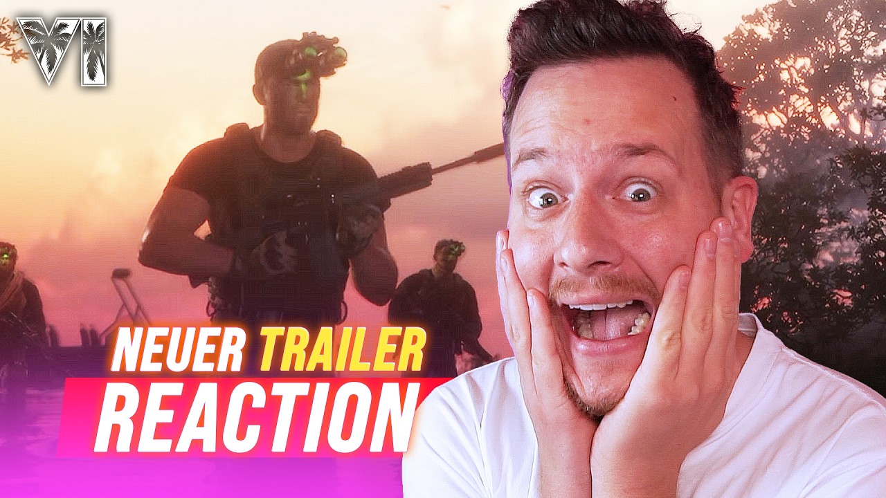NEUER GTA 6 TRAILER REACTION und Mini-Analyse mit Heideltraut