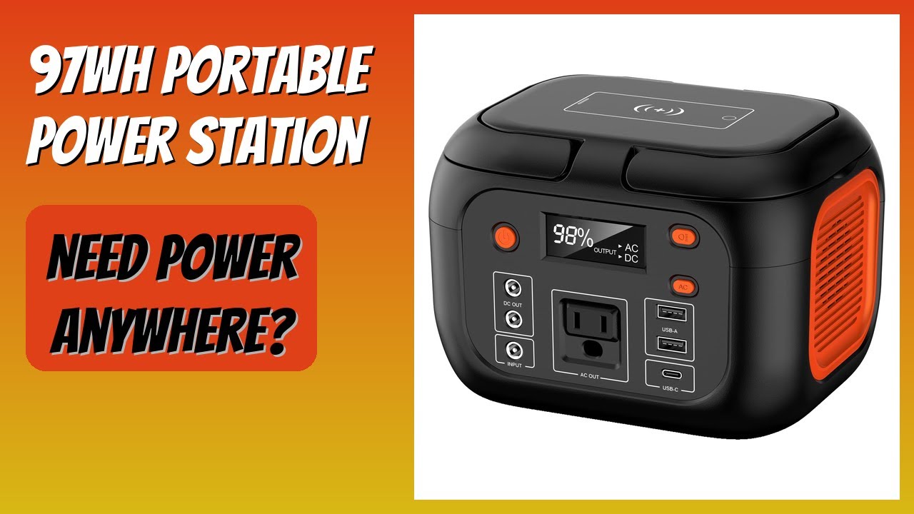 REVIEW (2025): 97Wh Portable Power Station. Features