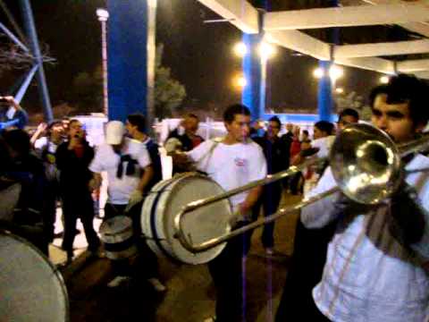 Los cruzados La banda del mumo al final del partido v/s san luis