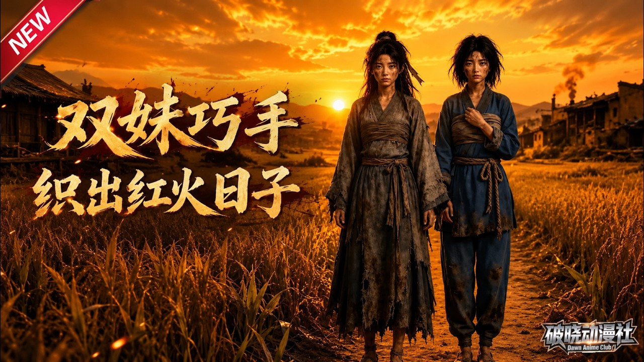 MULTISUB📢新番上线《双姝巧手织出红火日子》第1~78集丨洪灾逃难姐妹自毁容貌求生，嫁给落魄兄弟遭群嘲，日子却越过越红火！#最新漫剧 #破晓动漫社