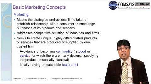 Basic Marketing Concepts E Commerce in Hindi Urdu LECTURE 27