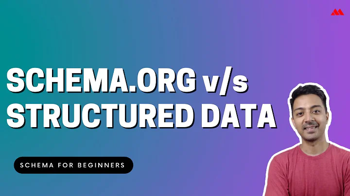 Difference between Schema.org and Structured Data