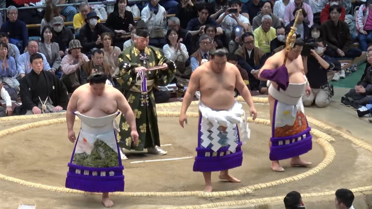 4K 横綱土俵入り 豊昇龍【大相撲令和8年3月場所】14日目 大阪場所