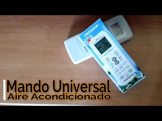 MANDO DISTANCIA UNIVERSAL AIRE ACONDICIONADO