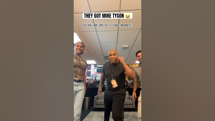 Mike Tyson's daughter got him with "give me my money" prank 🤣