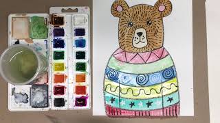 Bears Wearing Sweaters!