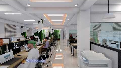 Certainly! Creating a virtual walkthrough and 3D animation for a modern office interior design