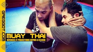 Muay Thai Clinch - Défenses Et Projections