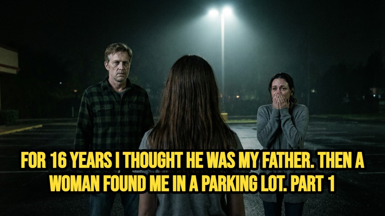 For 16 years I thought He was my father. Then a woman found me in a parking Lot. PART ONE.