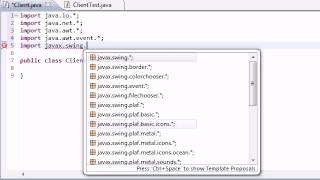 Famous Intermediate Java Tutorial   49   Beginning the Client Messaging System Wealth