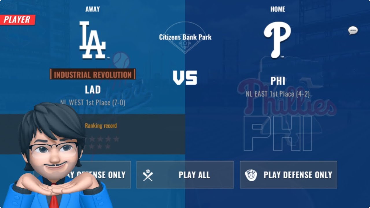 LA Dodgers vs P Phillies | MLB 9 Innings 25 Gameplay