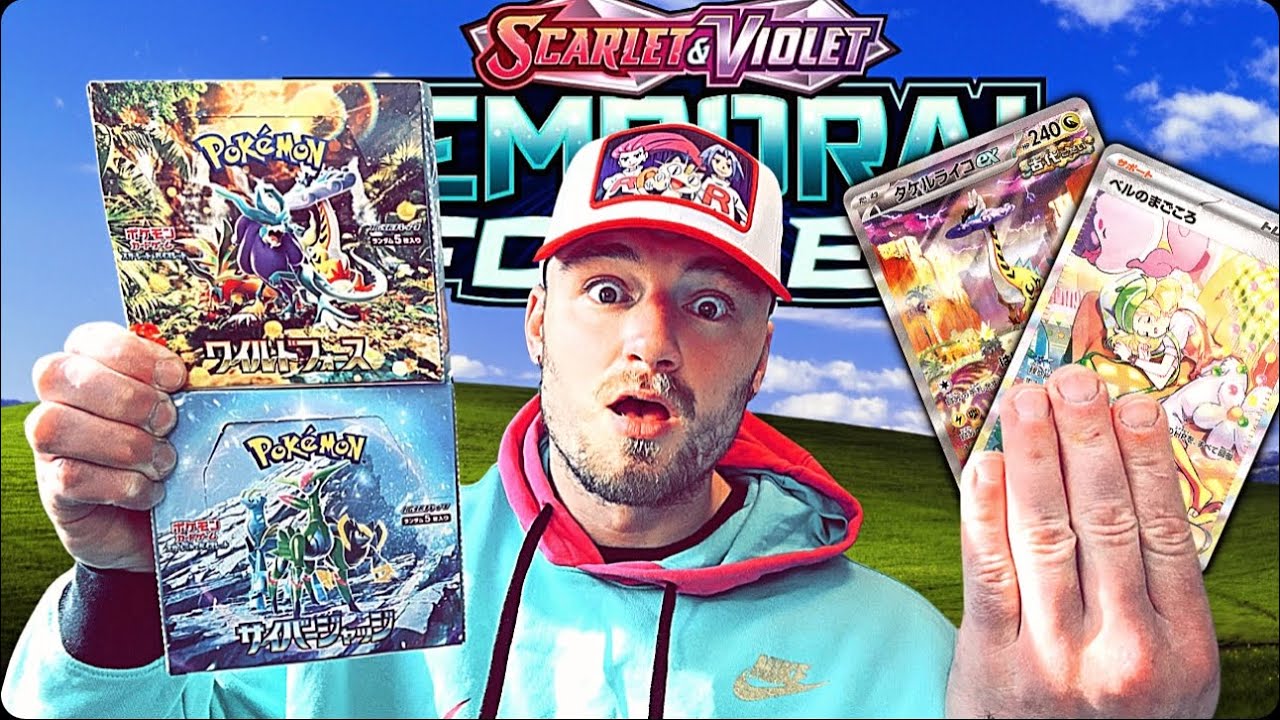 Opening The All NEW Pokemon Sets Wild Force and Cyber Judge - YouTube