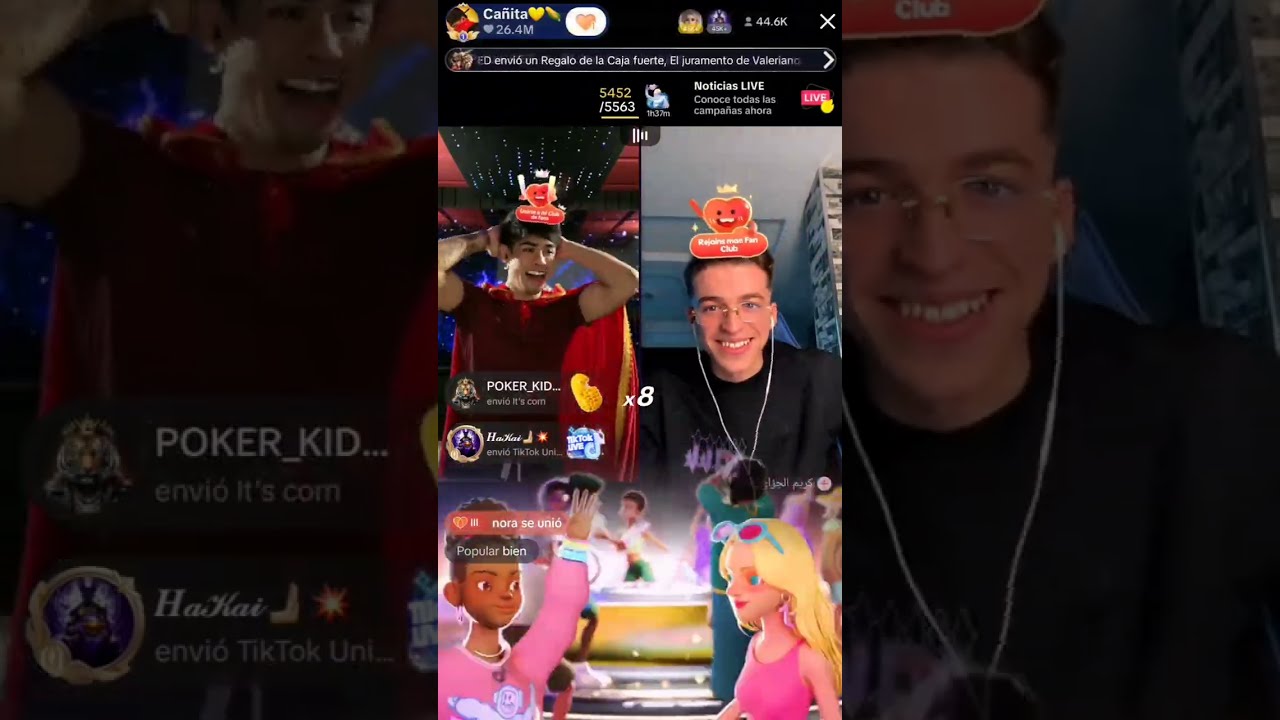 Karim vs Cañita batalla millonaria de tik tok