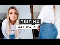 Testing Marks & Spencer Jeans | Affordable Denim Try On Haul For Curves