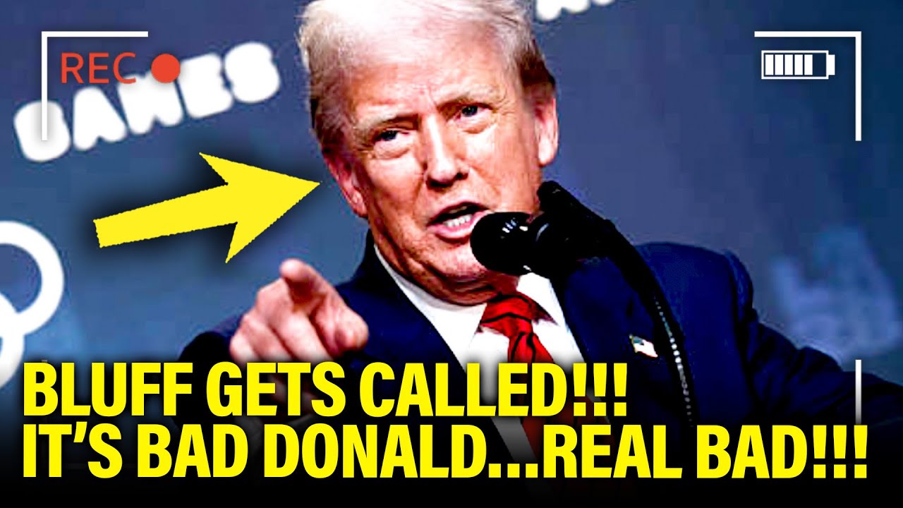 Trump GOES NUTS on LIVE TV as BLUFF GETS CALLED