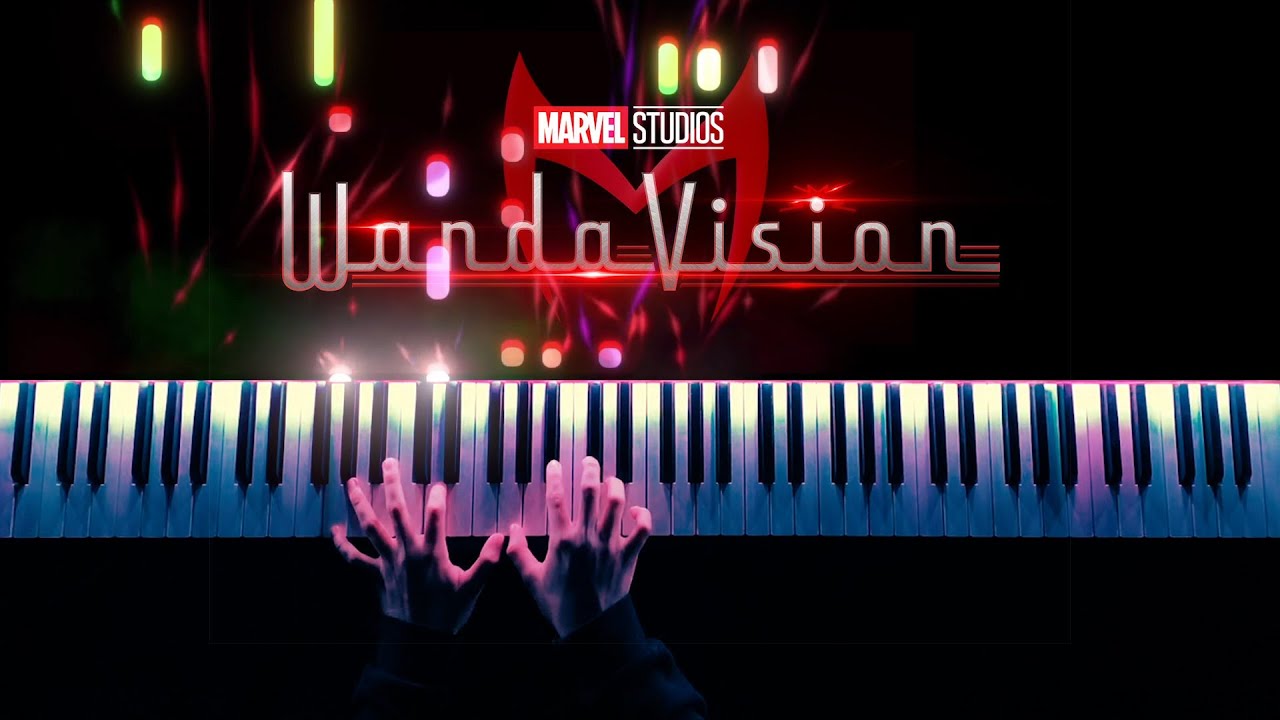 WandaVision - Main Theme (Piano Cover) + SHEETS/SYNTHESIA