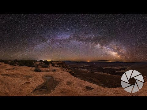 आकाश में द्वीप पर आकाशगंगा फोटोग्राफी | कैन्यनलैंड्स नेशनल पार्क