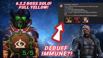 6.3.2 Nick fury boss easy solo by Diablo! Passive Poisons Ignore Debuff Immunity!