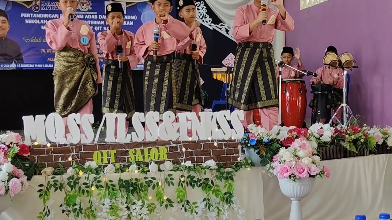 Persembahan Nasyid SKSI (3) pada hari pertandingan sebenar
