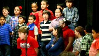 Daniel's solo in 3rd Grade Program