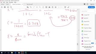 Heat Transfer Crash Course: Example exam problem: Heat exchanger effectiveness
