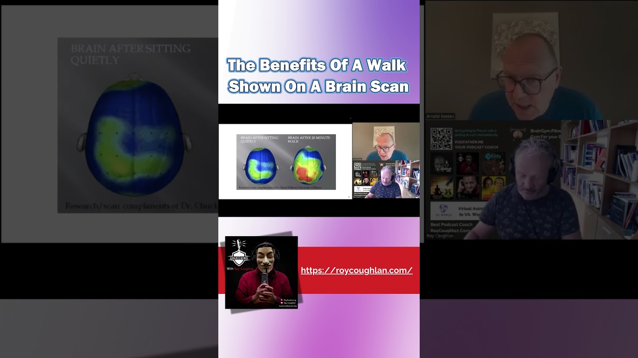 The Benefits Of A Walk Shown On A Brain Scan