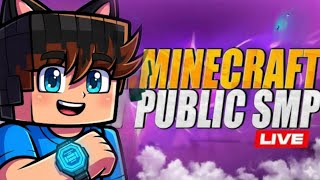 Minecraft SMP LIVE || PUBLIC SMP 24/7 JAVA + BEDROCK | #minecraft #live #smp
