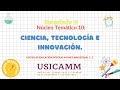 Ciencia, Tecnología e Innovación.