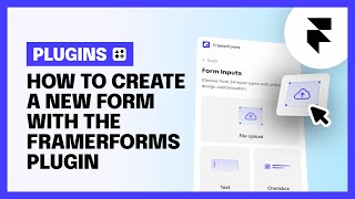 How to Create a New Form (FramerForms Plugin)