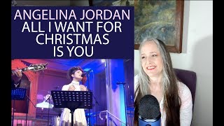 Voice Teacher Reaction to Angelina Jordan  -  All I Want for Christmas is You