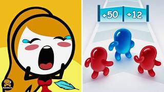 Save Her Vs Join Blob Clash 3D | Max Gameplay | Android & iOS(New Update) | Part-03 screenshot 5