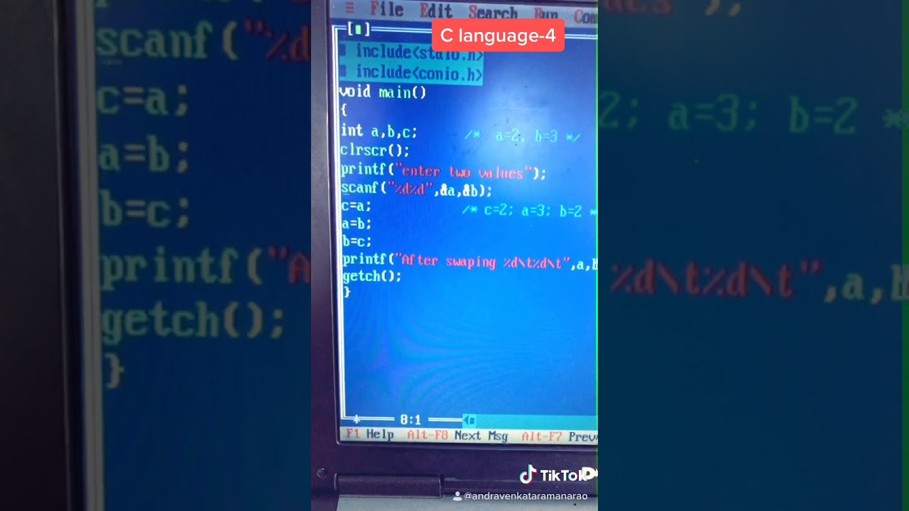 Basic c program for beginners-4 - YouTube